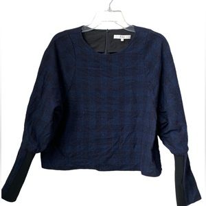 Tibi Wool Top • Large runs small